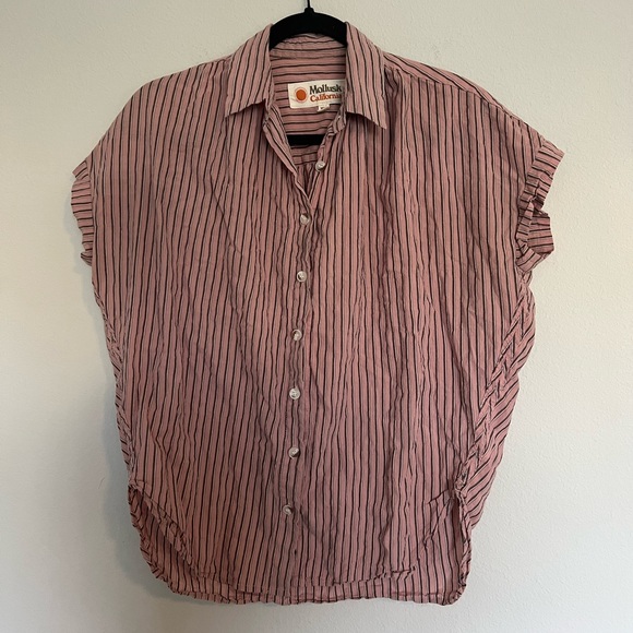 mollusk Tops - Mollusk California Short Sleeve Button Down Top
